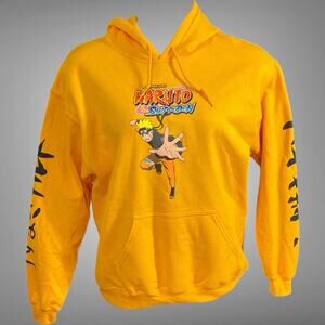 Naruto Shonen Jump Anime Shippuden Hoodie Sweatshirt Size Medium